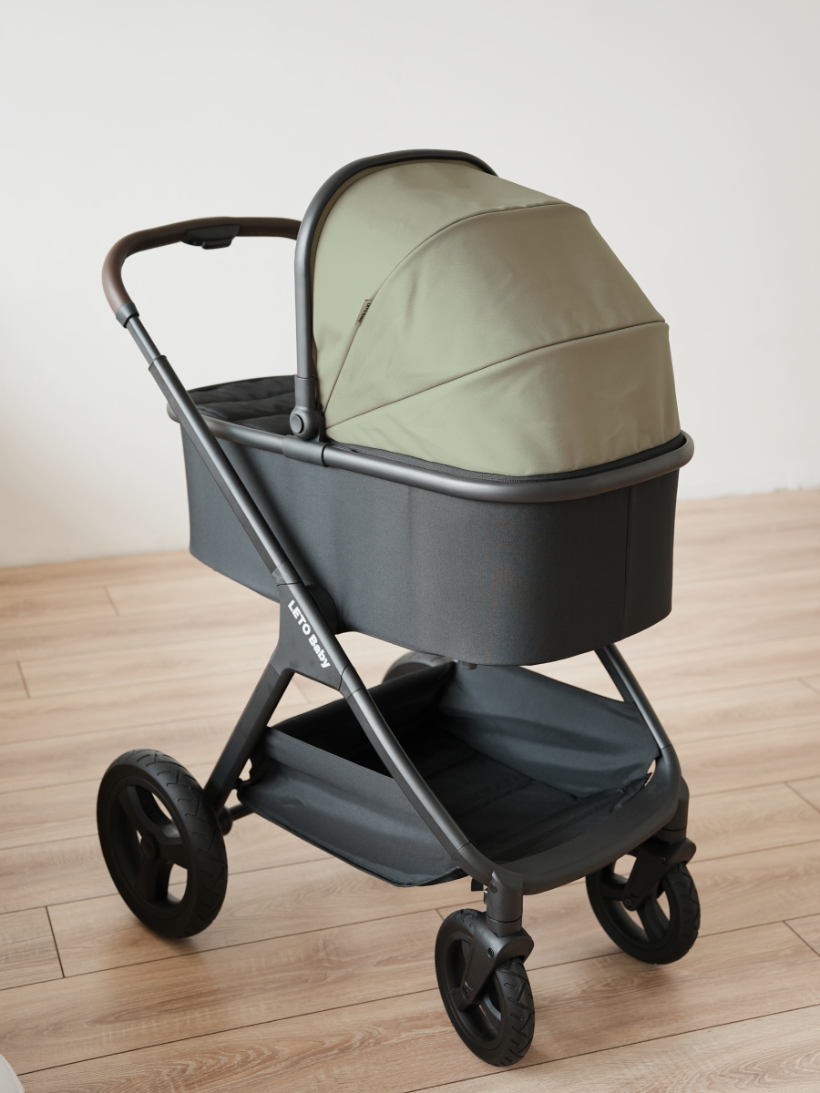 Коляска для новорожденных 2 в 1 LETO Baby