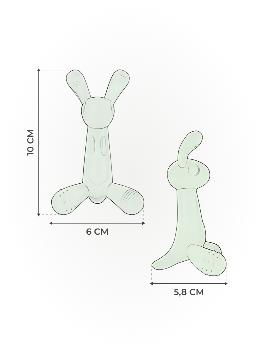 Прорезыватель для зубов грызунок LETO Baby